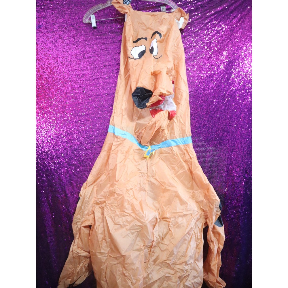 Brown Inflatable Costume OS Rubies Adult Scooby Doo Cartoon Character 700731